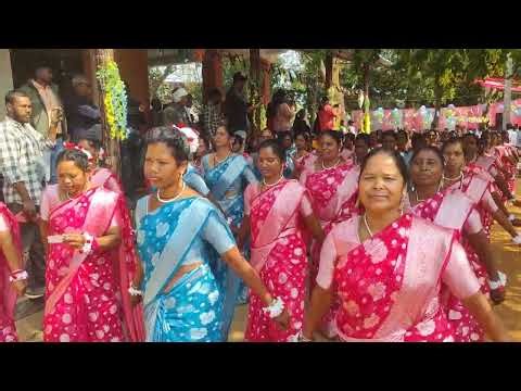 विसर्जन नाच | Recessional Dance | Priestly Ordination Fr. Ashish Lakra S.J. Musgutri Parish Jashpur