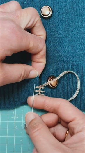 Perfect Hand Stitching Trick for a Clean Finish! #shorts