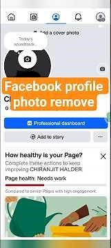 Facebook profile photo remove/how to delete Facebook profile picture/delete Facebook profile photo
