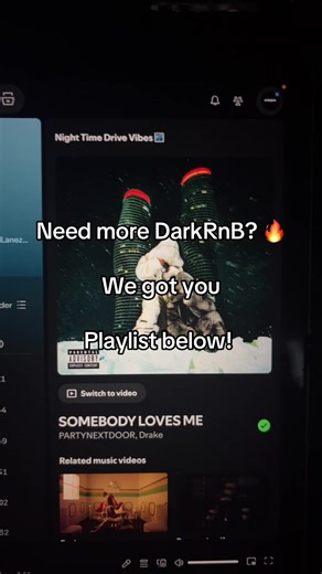 Playlist: Night Time Drive Vibes - AfterDark Media (Spotify only) #darkrnb #newmusic #playlist #nightdrives #drake