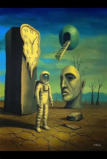 Dali Paintings Come to Life. #art #dali #ai