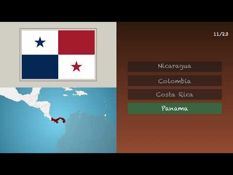 Can You Identify All 23 North American Flags?