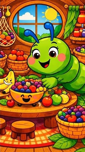 🐛Nini eats fruit 🍎