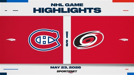 NHL Game 2 Highlights | Canadiens vs. Hurricanes - May 23, 2026