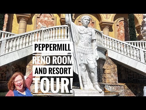 Reno’s Peppermill: Room and Resort Tour