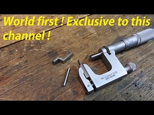 Custom micrometer anvil