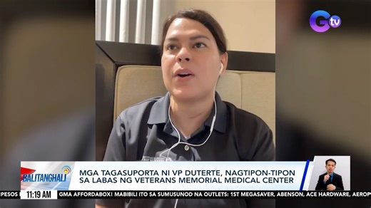 2.5K views · 58 reactions | Handa raw si Vice President Sara Duterte na sumailalim sa psychological at neuropsychiatric test, pati drug test. | Balitanghali | Facebook