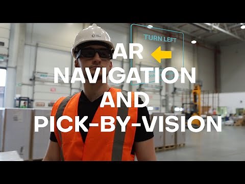 Augmented Reality Warehouse Use Case | AR Navigation and Vision Picking | Edge Realities