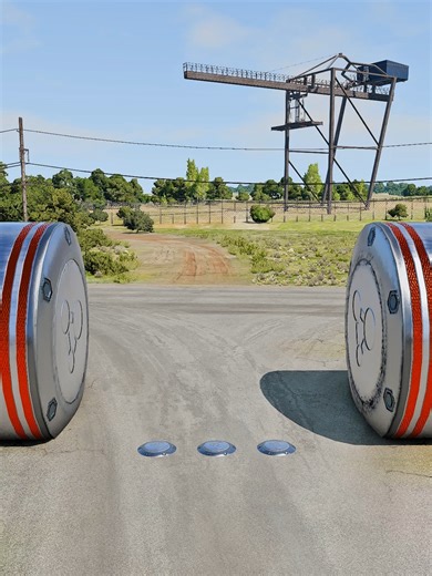 City Buses and School Bus Crash Simulation in BeamNG.drive