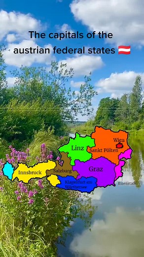 Capitals of austrian states🇦🇹 #map #maps #bundesländer #austria #austrian #🇦🇹 #🇩🇪 #europe #fypシ #fy