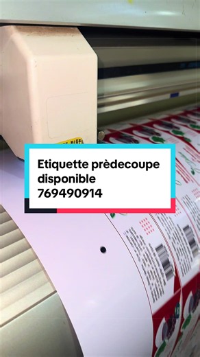 Etiquette disponible