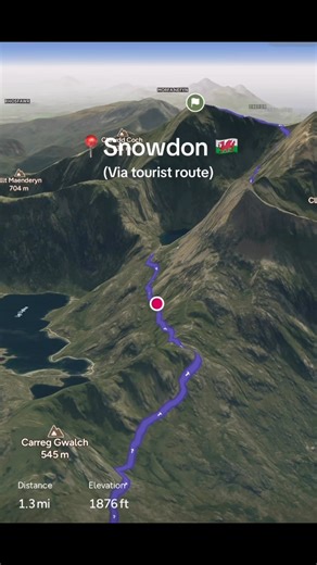 Snowdon via Pyg track 🏴󠁧󠁢󠁷󠁬󠁳󠁿 #wales #snowdon #snowdonia #mountain | Trekking Tom Experiences