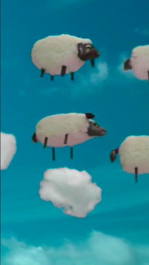 SHEEP OR CLOUDS? #shorts