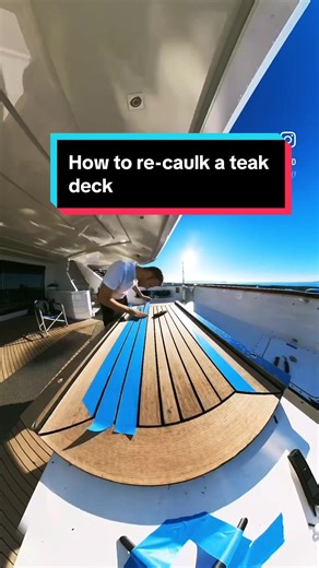 Teak Deck Maintenance Guide: Recaulking and Sanding Tips
