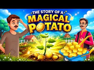 STORY OF A MAGICAL POTATO | LEARN ENGLISH | ENGLISH STORY | ENGLISH ANIMATED STORIES | MORAL STORY