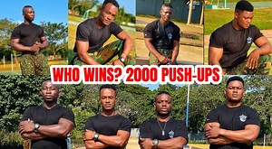 2.8K views · 143 reactions | 2000 PUSH-UP CHALLENGE RESULTS | GHANA ARMY VS IMMIGRATION #topfansfollowers #TopFans #followersreelsfypシ゚viralシfypシ゚viralシalシ #followersreels #africa #ghana #ghanamilitary #viralvideochallenge #trendingreelsvideong | The Military News | Facebook