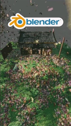 🍁Autumn Elements Addon for #blender 🍃