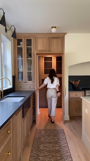 When it comes to kitchen storage, it's easy to find yourself wanting more. Why does it feel like there can never be enough? This idyllic hidden butler’s pantry from @bslstudios_ is certainly one way to grant yourself peace of mind. If you're searching for alternative ways to maximize your kitchen storage, head to the link for more: https://living-etc.visitlink.me/fpHJNX Credit: @bslstudios_ #kitchendesign #kitchen #kitchendecor #kitcheninspiration | Livingetc