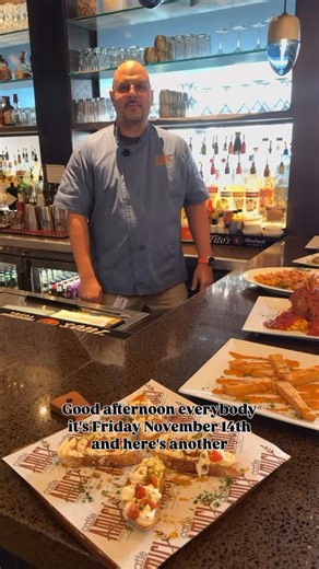 Caffe Amici Weekend Specials 11/14 to 11/16 Truffle Polenta Fries $16 Homemade polenta fries made with Pecorino Romano, white truffle and Italian seasonings lightly fried and served with a chipotle aioli. Whipped Ricotta $16 Whipped hot honey ricotta served over toasted ciabatta bread topped with cherry tomatoes, basil, roasted pistachio and a hot honey drizzle. Lobster Mafaldine $46 Fresh curly shaped pasta tossed in a pink cream sauce with fresh chopped shallots, sautéed spinach, cherry tomato