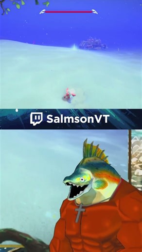 I continue to HATE surprises #fish #gaming #reeflife #fyp #salmson #vtuber #streamer #memes