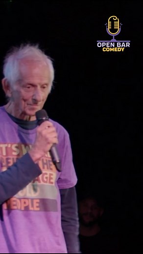 2.9M views · 33K reactions | Jerry Farber is 87 years old! #funny #comedy #legend | Open Bar Comedy | Facebook