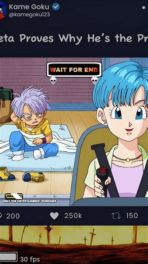 Vegeta Proves Why He’s the Prince #dragonball #goku