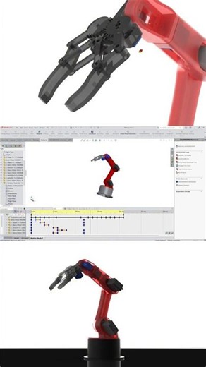 I Designed an Industrial Robot Arm From Scratch!! #solidworks