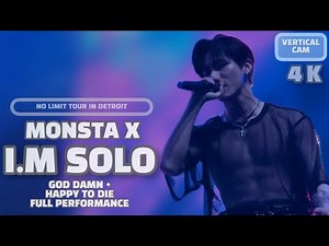 220526 I.M Changkyun Solo Stage - God Damn / Happy to Die [4K Full Performance] Monsta X Concert