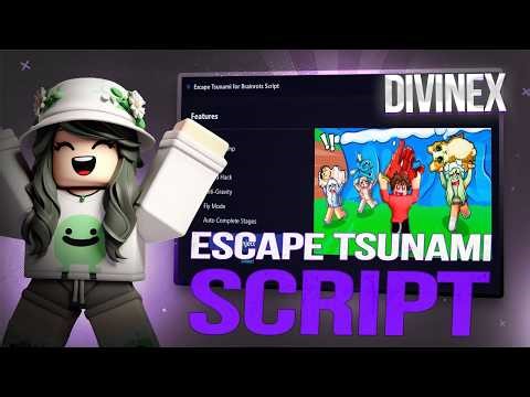 Escape Tsunami For Brainrots Script *NO KEY* - TP TO END, DUPE, ARCADE FARM, AUTO FARM
