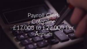 1K views · 14 comments | Payroll Clerk, Coleraine. We are looking...