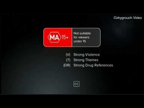 Foxtel Digital - MA15+ classification board (20 Oct 2013)