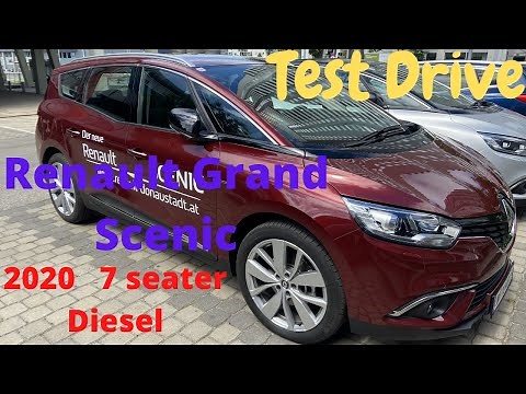Test Drive # Renault Grand Scenic dci 120, seven seater Diesel , 2020 model