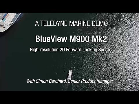 BlueView 2D sonar Demo