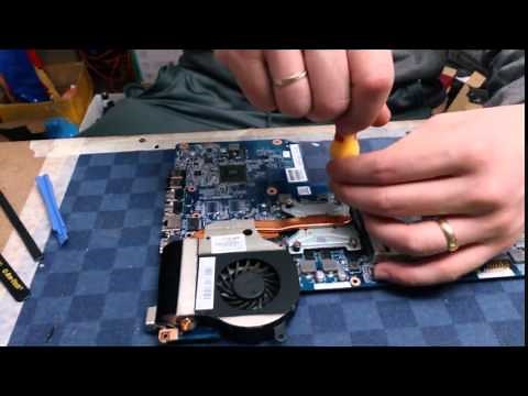 HP G62 reflow scheda video gpu