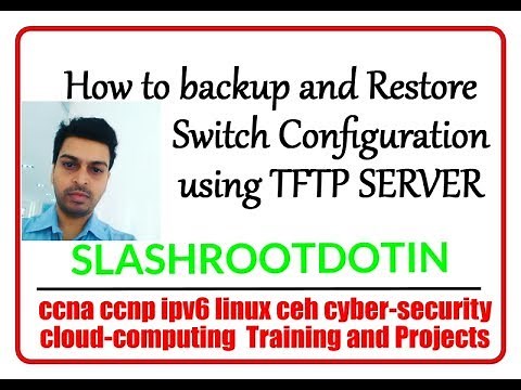 Backup and Restore Switch Configuration using TFTP Server