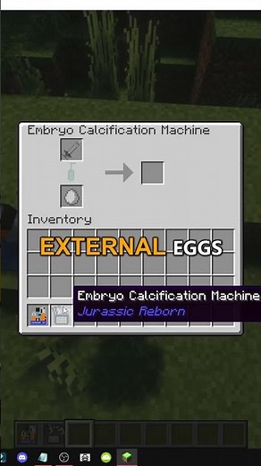 HOW THE EMBRYO CALCIFIER WORKS IN MINECRAFT Jurassic World Reborn