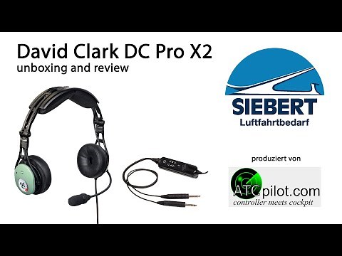 David Clark DC Pro-X2 | Headset | Unboxing and Review - deutsch