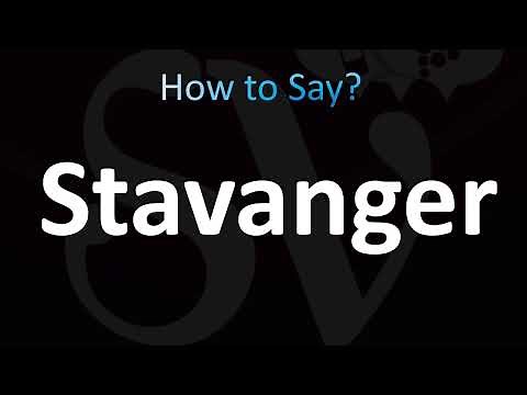 How to Pronounce Stavanger, Norway (Correctly!)