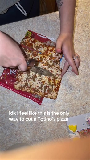 Tell me I’m wrong? #fyp #partypizza | Totinos Party Pizza
