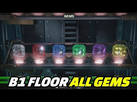 Luigi's Mansion 3 | B1 Floor All Gems (Basement)