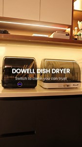 Dry. Sterilize. Repeat. ✔️ Sparkling clean with Dowell Dish Dryer #Dowell #BringGoodnessToLife #DishDryer #Dryer #CleanPlates | Dowell
