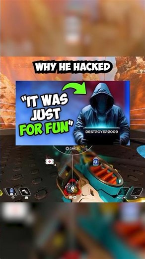 Why Destroyer2009 Hacked Apex Legends…