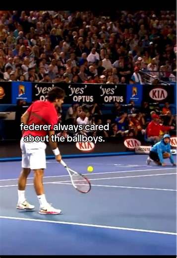 Federer’s Kindness Towards Ballboys in Tennis