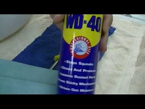 LIFE HACK: Use WD-40 As Rust Remover!!!