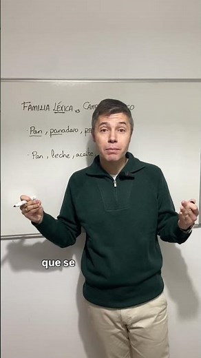 🟢 Lexical family or semantic field ➤ Explanation to distinguish them