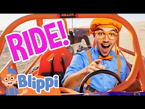 ADVENTURE Desert Ride with Blippi! | ATV off Road Explore | Educational Videos For Kids
