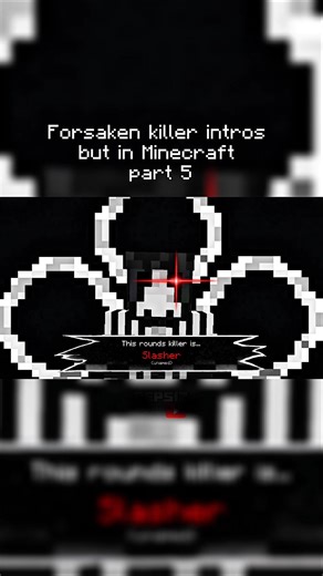 Forsaken killer intros but in Minecraft part 5 #roblox #forsaken #minecraft #killer #intros #gaming