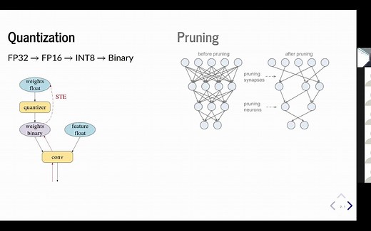 Quantization and pruning （模型量化与剪枝）