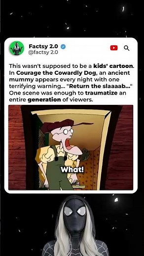 This Courage Episode Left Permanent Damage 😰 #horrormemories #90stv
