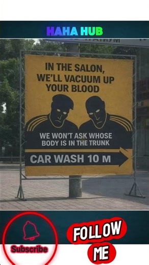 BEST CAR WASH AD EVER 😂🚗 #humor #funny #shorts